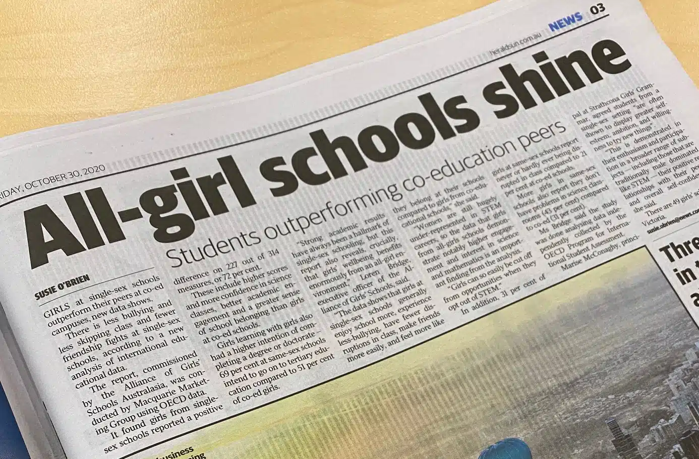 All-Girl Schools Shine | Strathcona Girls Grammar