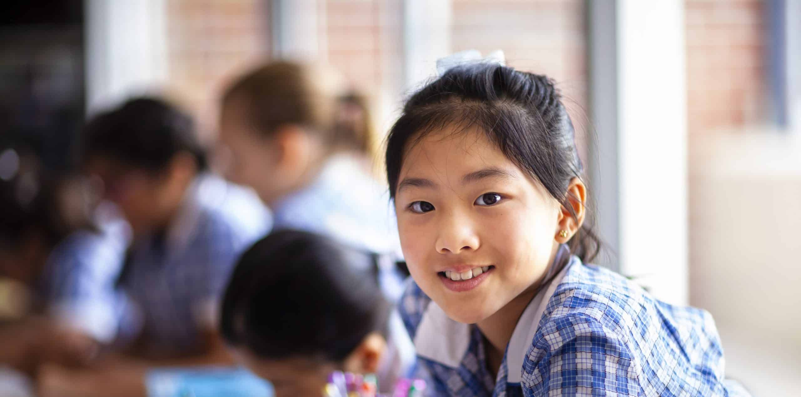 Girls grammar student