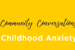 childhood anxiety graphic